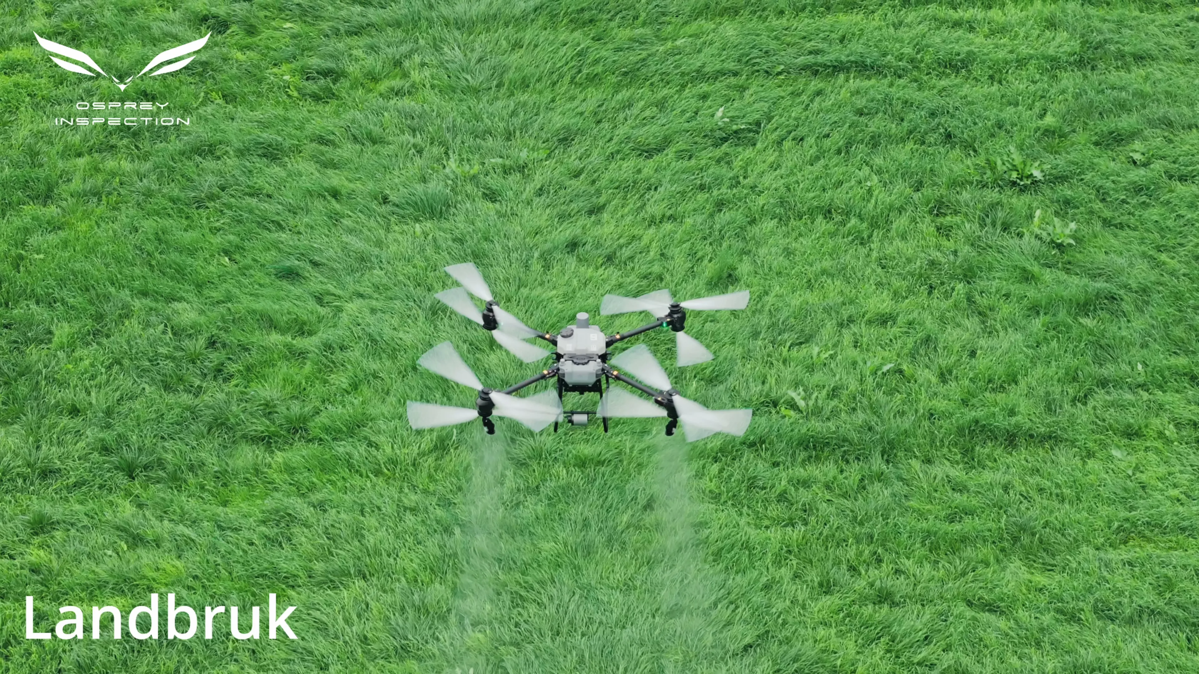DJI Agras agricultural drone — first field test in Norway with Romvesen and NIBIO