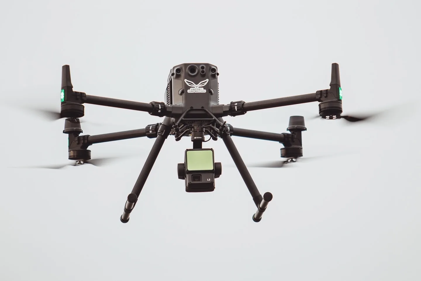 DJI Matrice 350 with Zenmuse L2 LiDAR payload — Osprey Inspection drone fleet