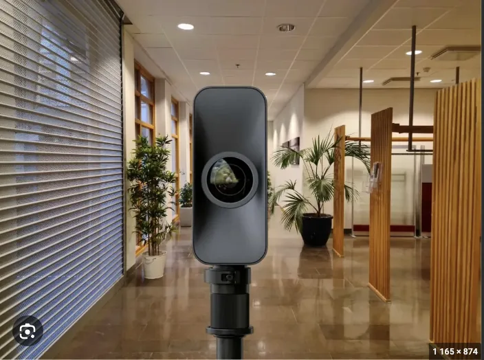 Matterport 3D dollhouse view of an industrial facility — interactive virtual tour