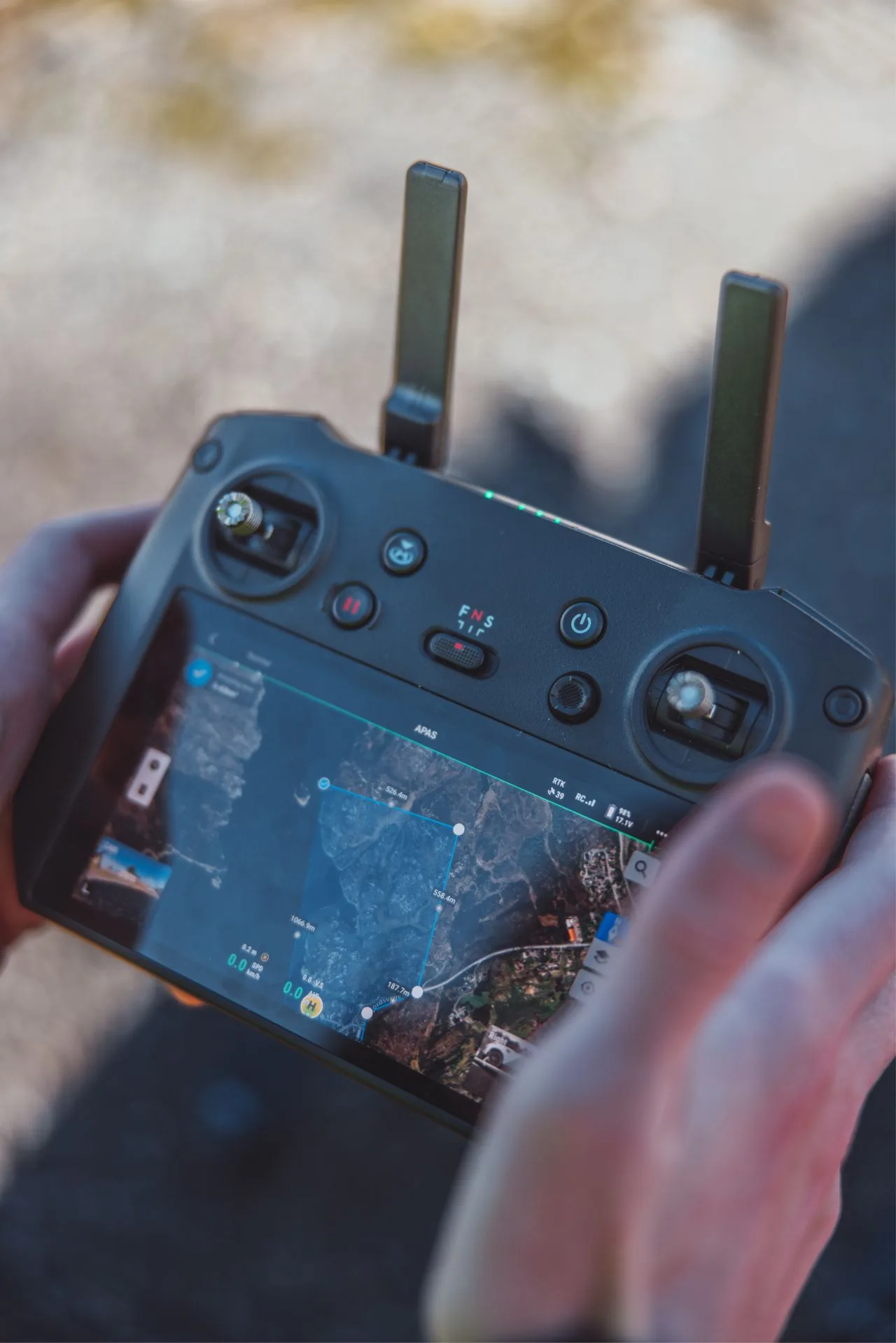 DJI Mavic 3 Enterprise Multispectral drone — field deployment for vegetation mapping