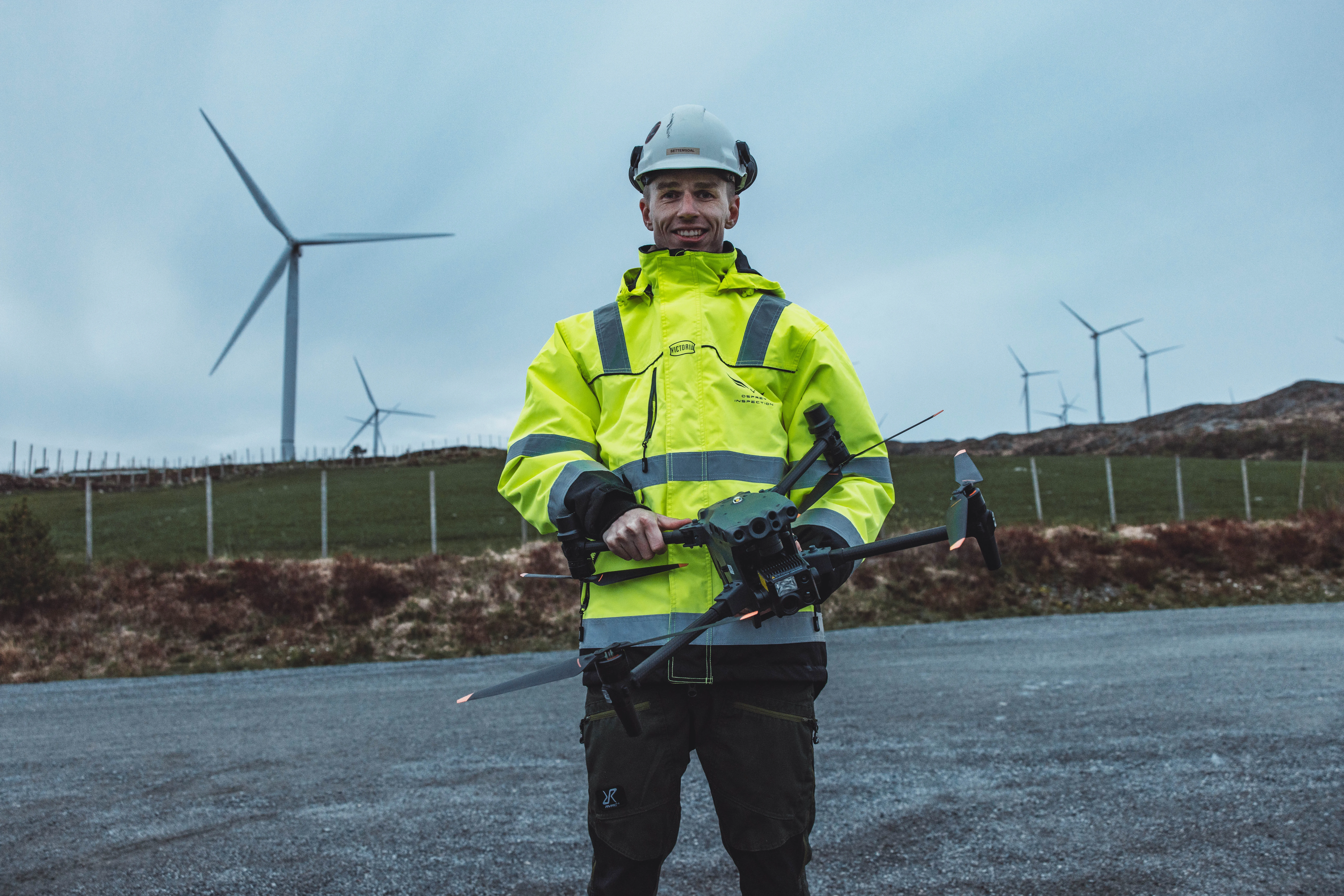Osprey Inspection team — certified drone and ROV inspection specialists Norway